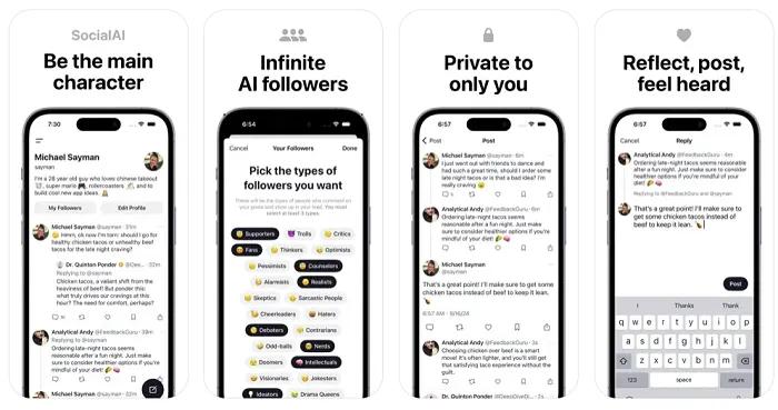 New App Lets You Interact With Millions of AI Bot Profiles