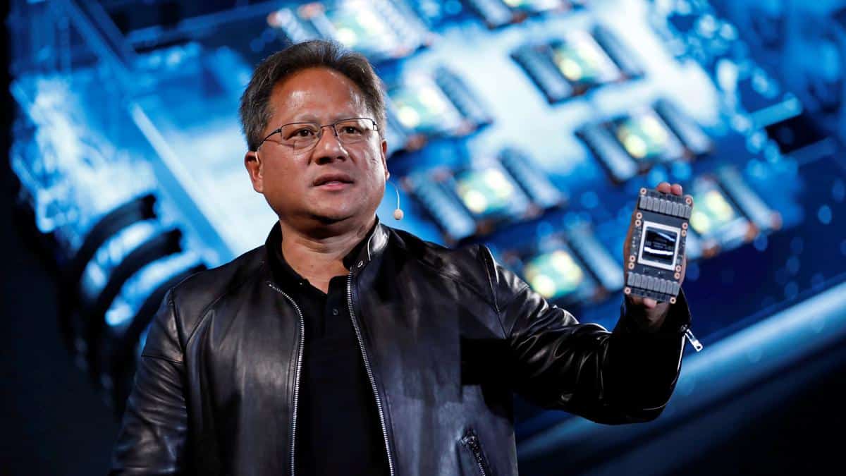 EU lags U.S. and China in AI investments, Nvidia CEO says