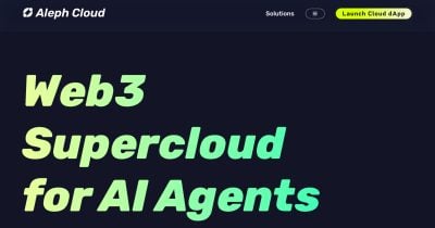 Aleph Cloud: How do AI agents benefit from decentralized, scalable computing?